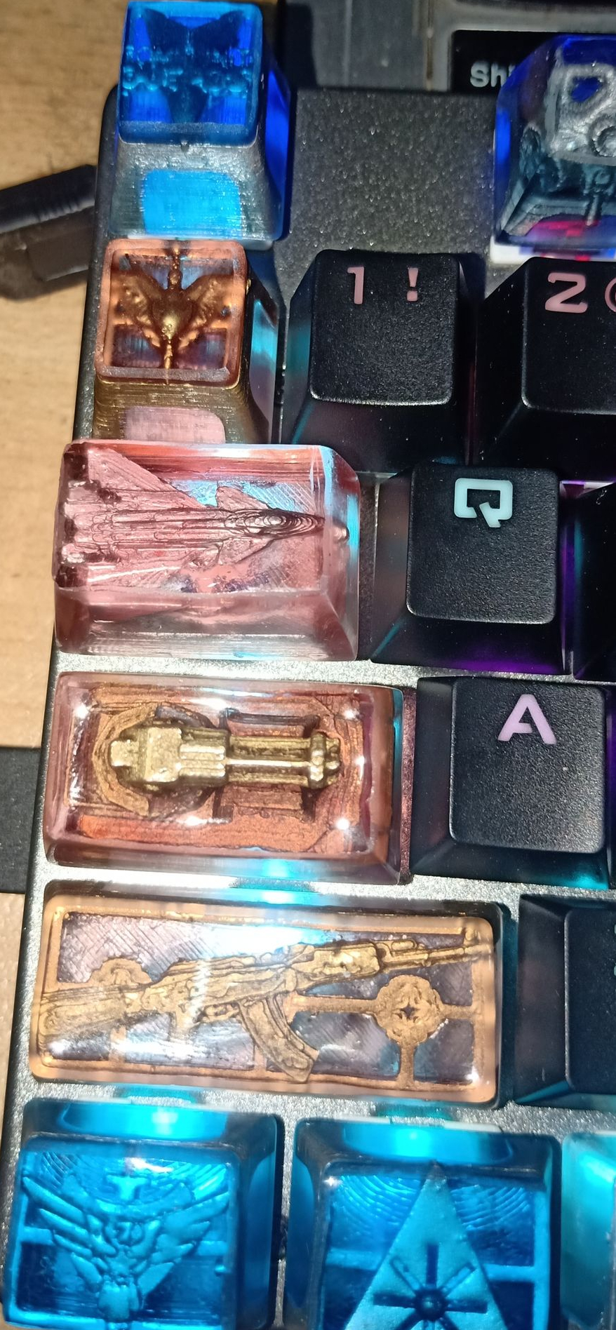 Generals Customized Set of Keycaps Generals themed Keycaps set